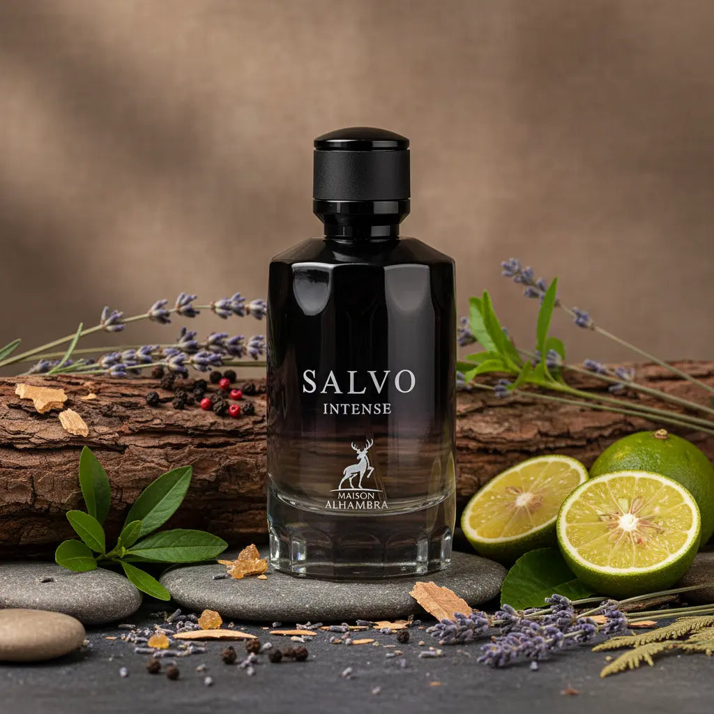Salvo Intense Eau de Parfum Masculino - Maison Alhambra