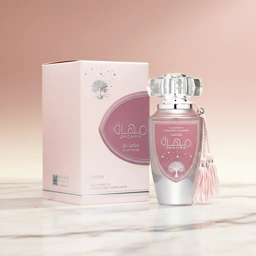 Mohra Silky Rose Eau de Parfum Feminino - Lattafa
