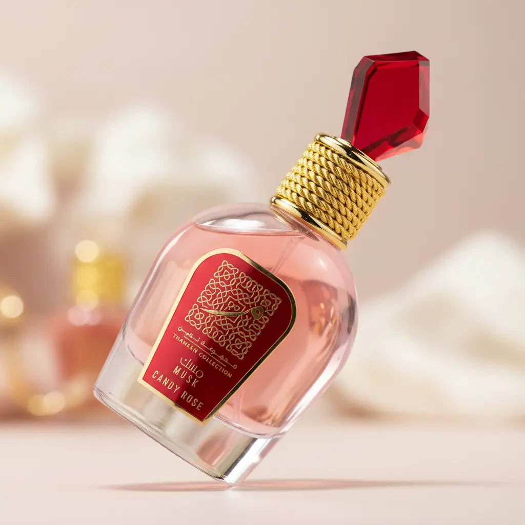 Musk Candy Rose Thameen Collection Eau de Parfum Feminino - Lattafa