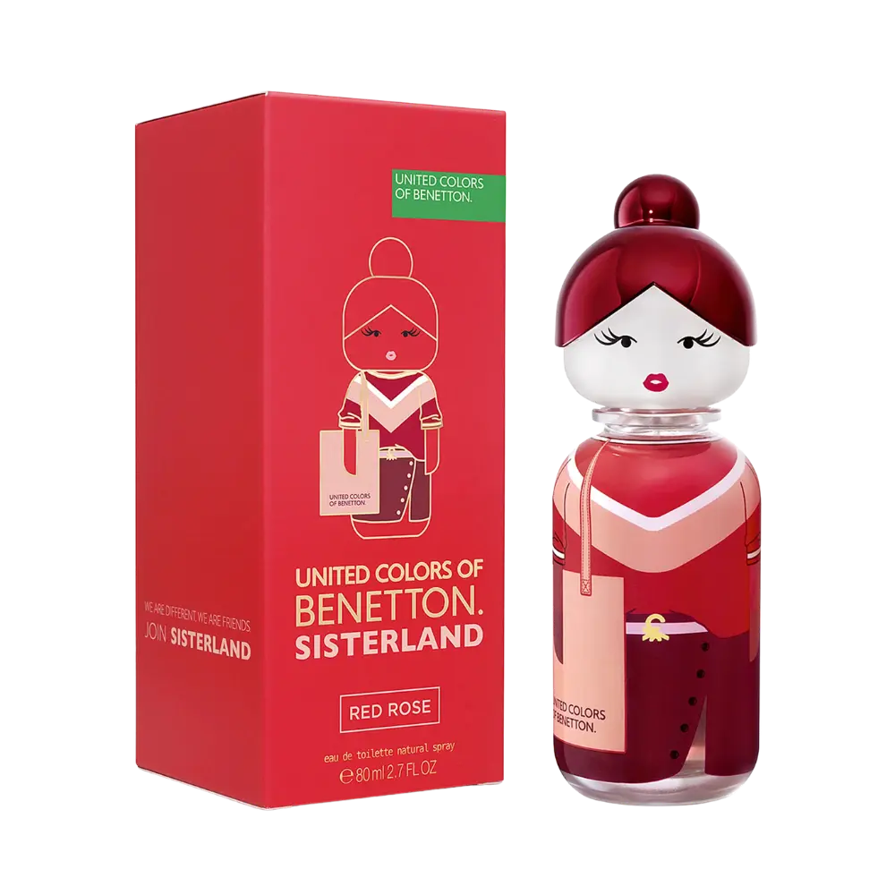 Sisterland Red Rose Eau de Toilette Feminino - Benetton