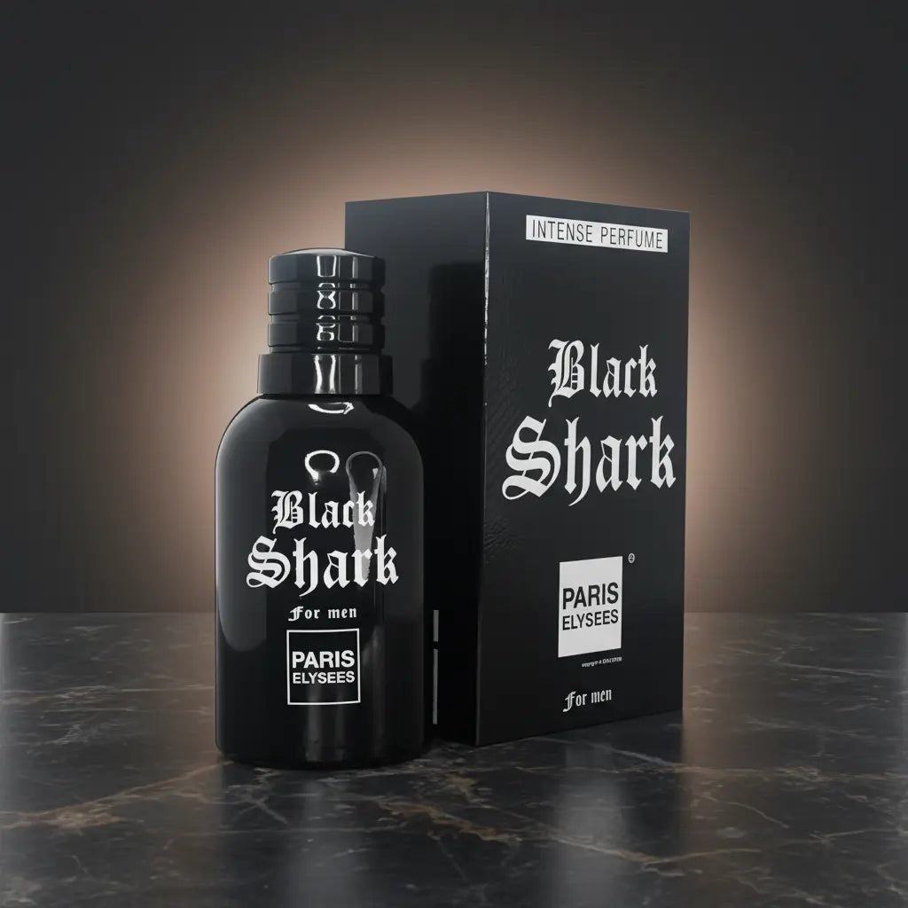 Black Shark For Men Eau de Toilette Masculino - Paris Elysees