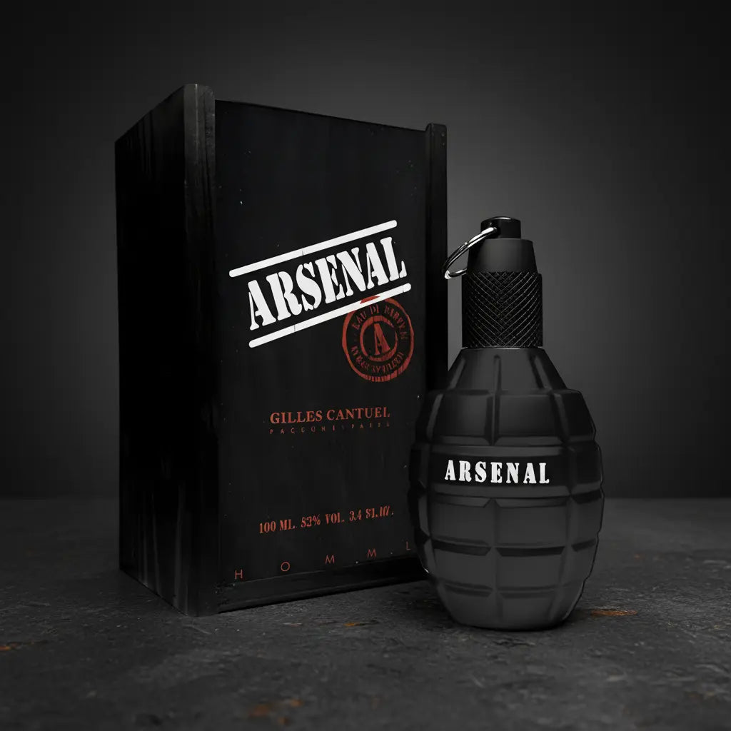 Arsenal Black Eau de Parfum Masculino - Gilles Cantuel
