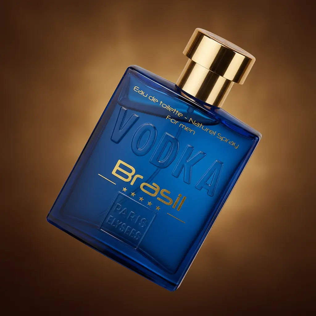 Vodka Brasil Azul Eau de Toilette Masculino - Paris Elysees