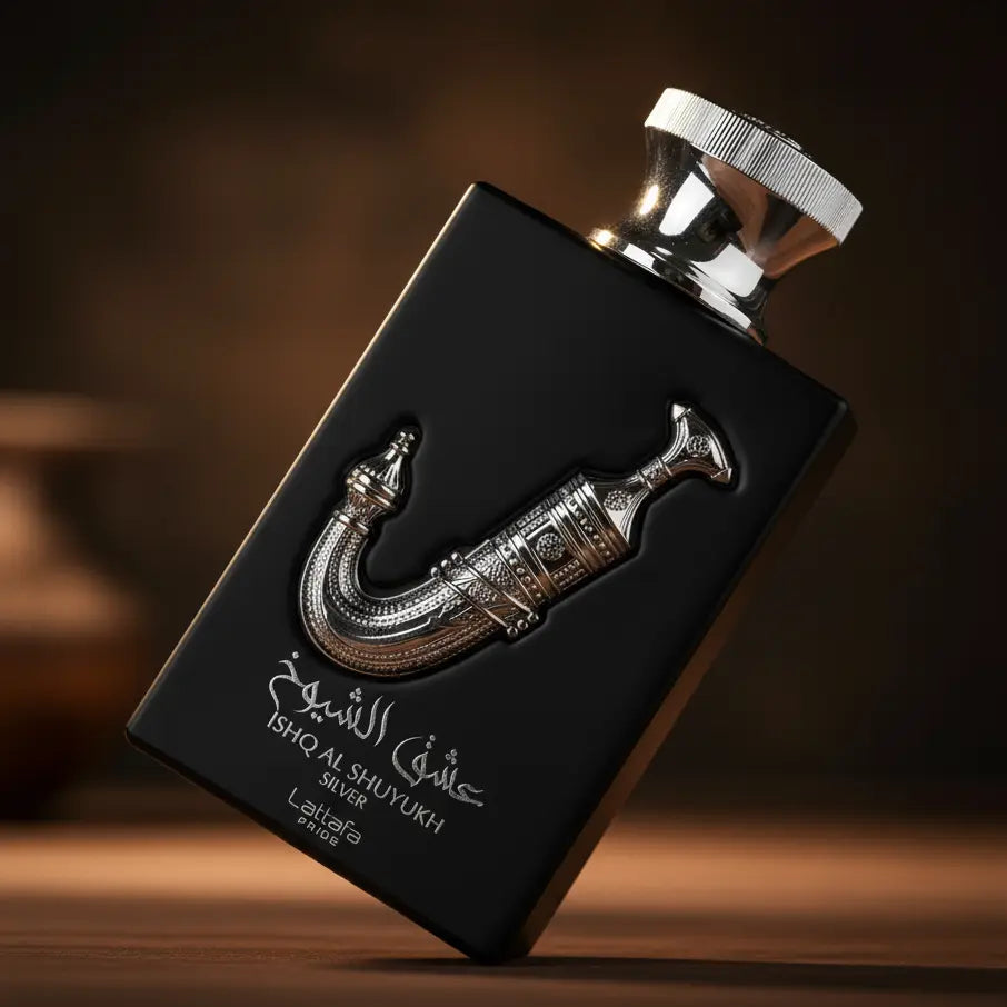 Ishq Al Shuyukh Silver Eau de Parfum Unissex - Lattafa