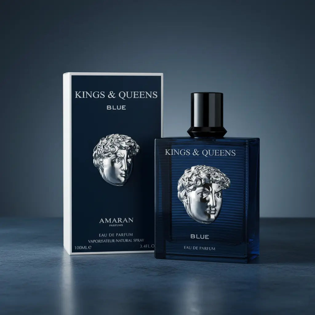 Kings & Queens Blue Eau de Parfum Masculino - Riiffs