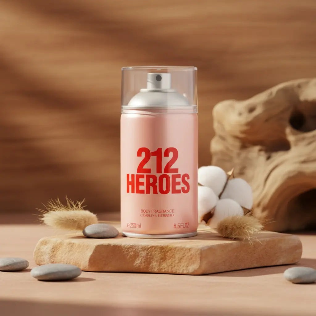 212 Heroes Body Spray Feminino - Carolina Herrera