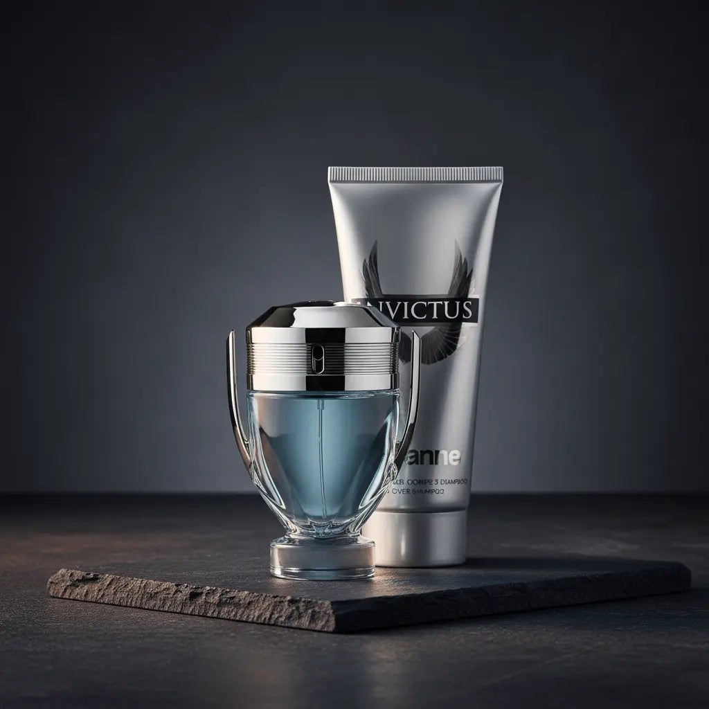 Kit Invictus Eau de Toilette e All Over Shampoo Masculino - Rabanne