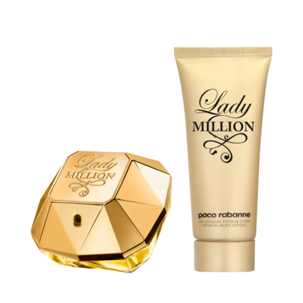 Kit Lady Million Eau de Parfum Feminino e Loção Corporal - Paco Rabanne