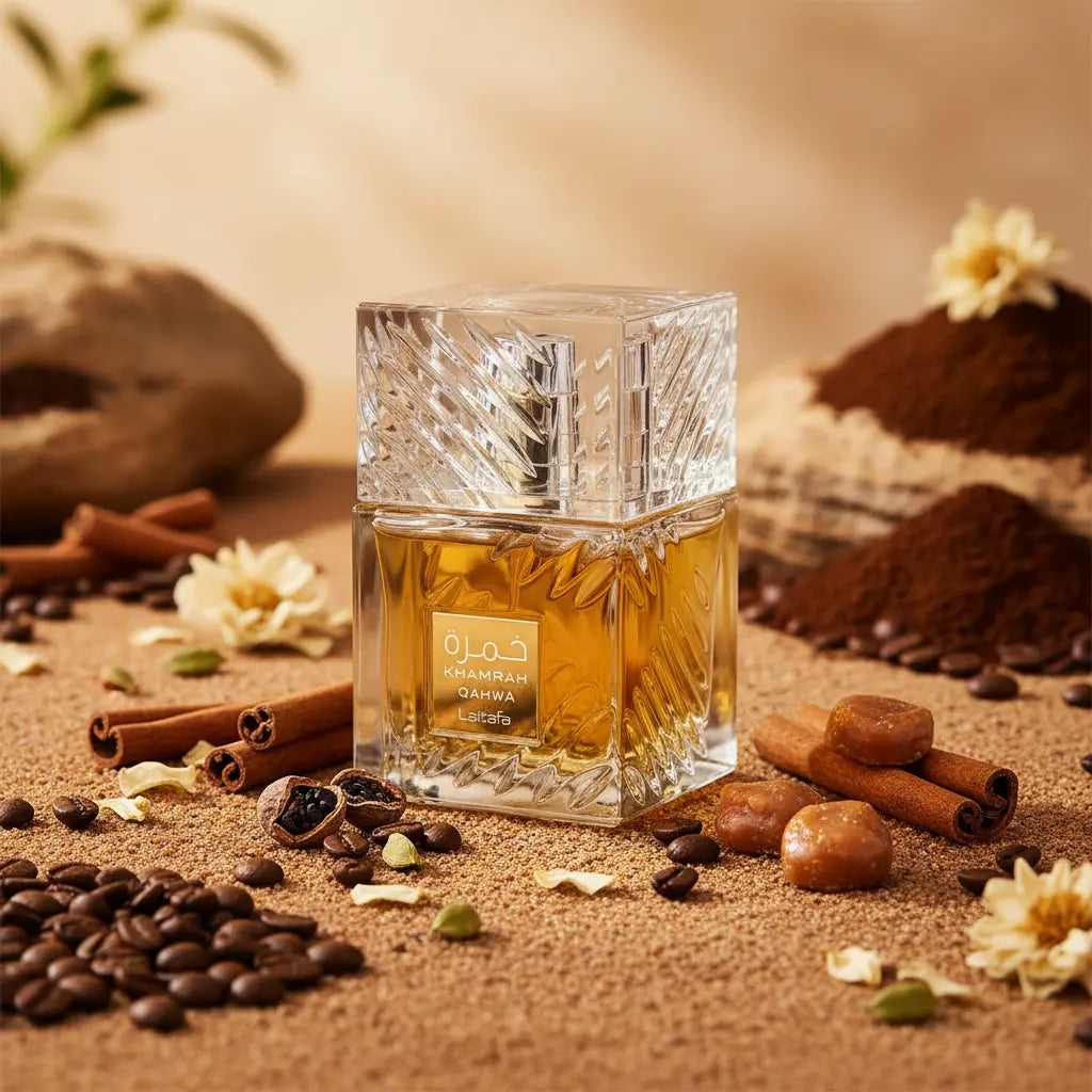 Khamrah Qahwa Eau de Parfum Unissex - Lattafa