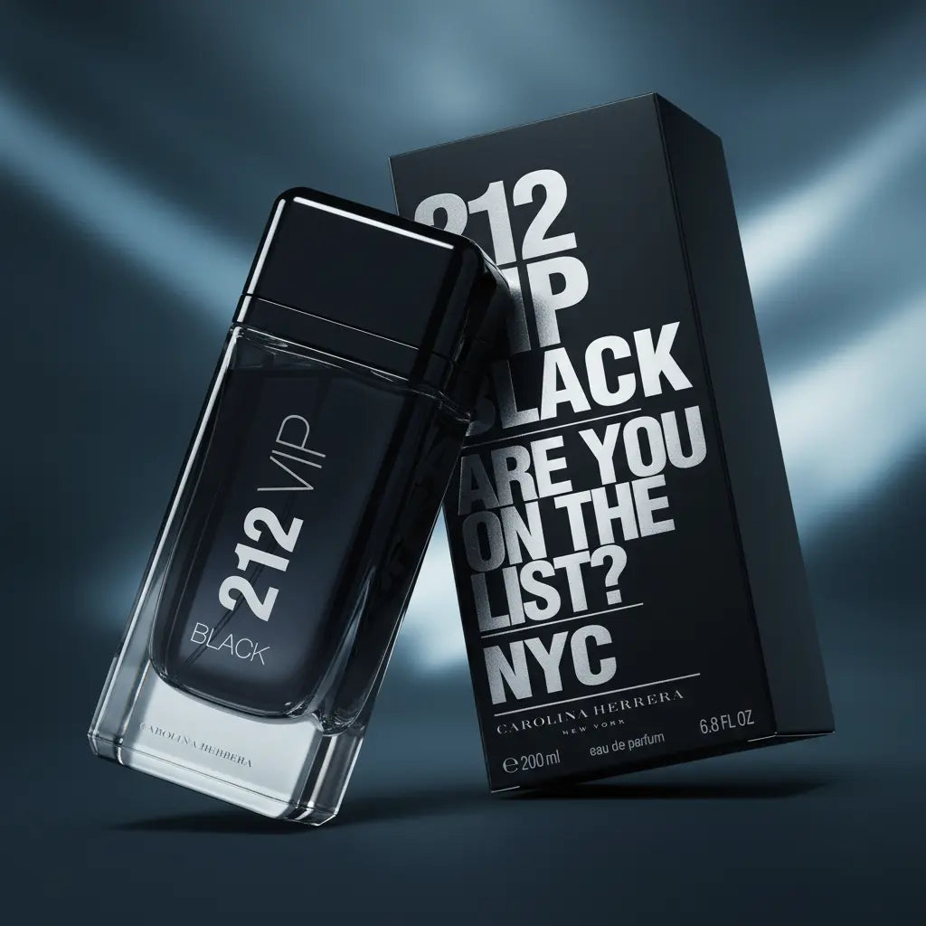 212 VIP Black Eau de Parfum Masculino - Carolina Herrera