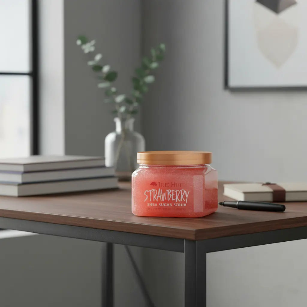 Tree Hut Strawberry Shea Sugar Scrub Esfoliante Corporal - Tree Hut