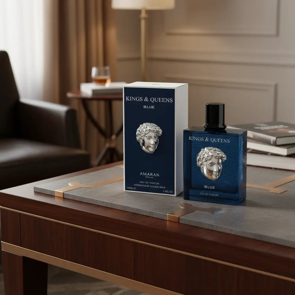 Kings & Queens Blue Eau de Parfum Masculino - Riiffs