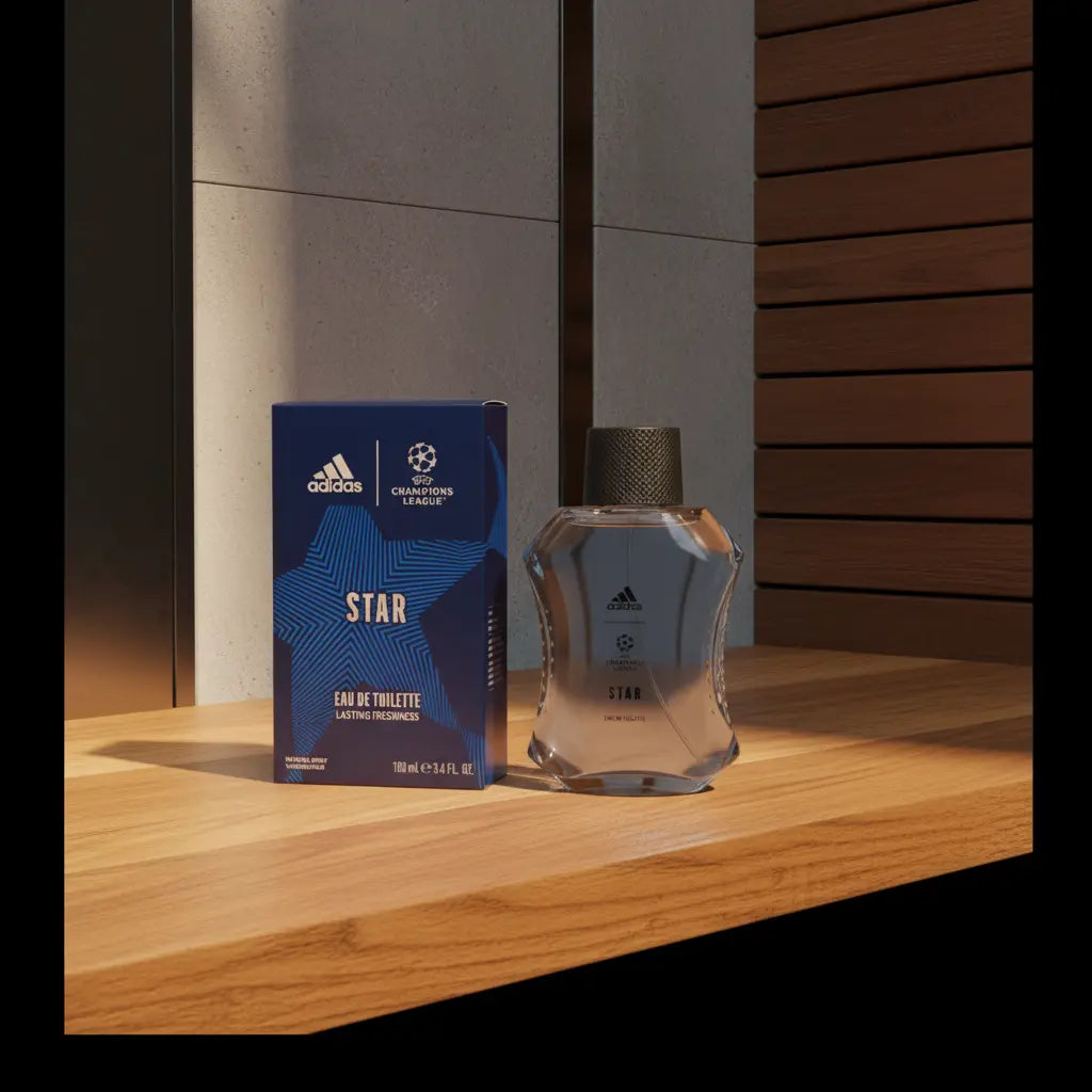 Adidas UEFA Star Edition Eau de Toilette Masculino - Adidas