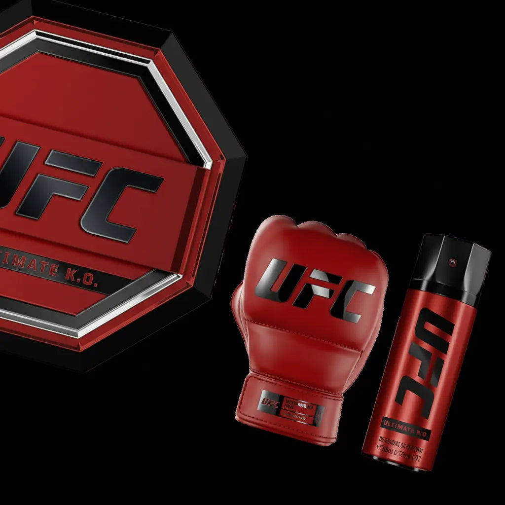 Kit Ufc Ultimate K.O. Eau de Parfum e Body Spray Masculino - Ufc