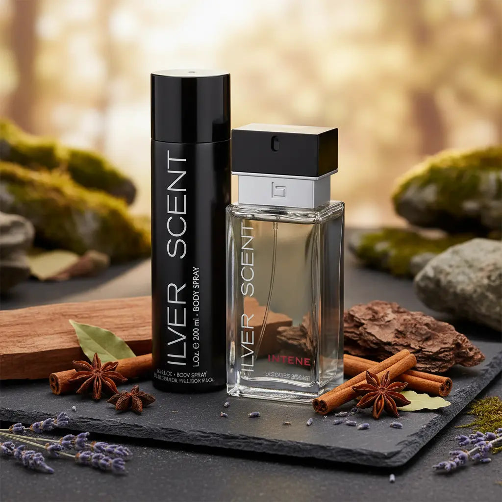 Kit Silver Scent Intense Eau de Toilette e Body Spray Masculino - Jacques Bogart