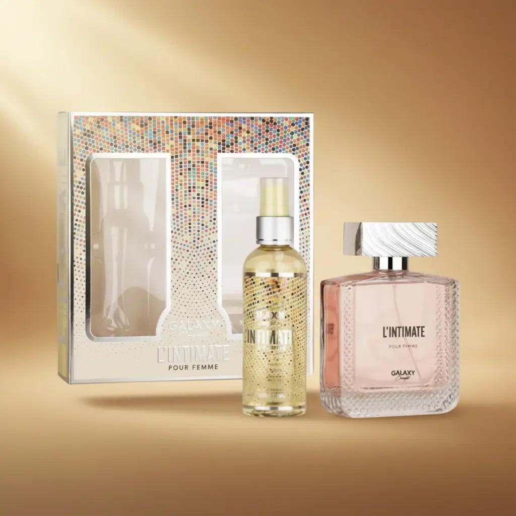 Kit L'Intimate Pour Femme Eau de Parfum + Body Mist Feminino - Galaxy Plus
