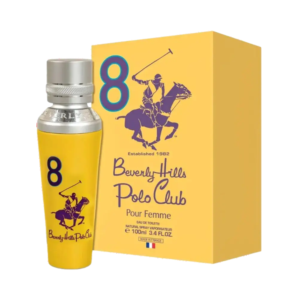 Beverly Hills Polo Club Pour Femme No. 8 Eau de Parfum Feminino - Beverly Hills Polo Club