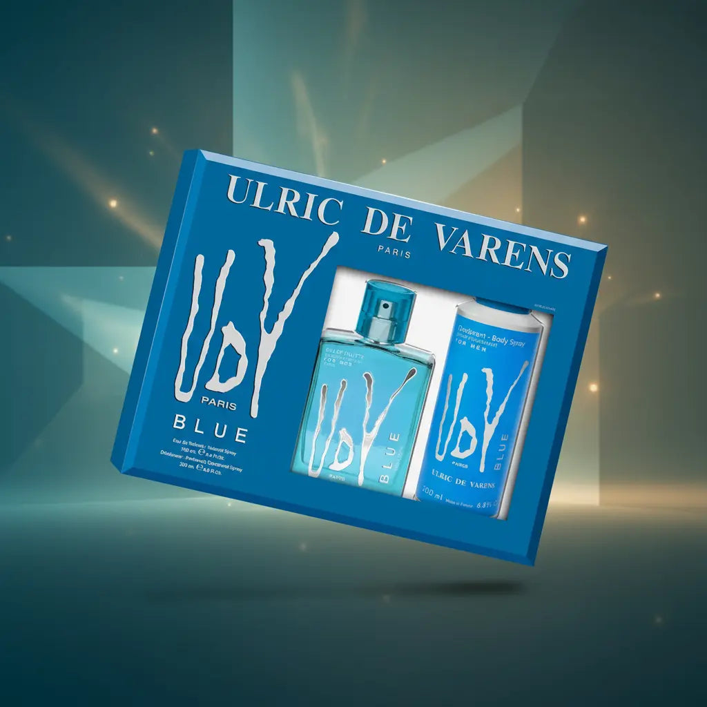Kit UDV Blue Masculino (Eau de Toilette 100 ml + Desodorante 200 ml) - Ulric de Varens
