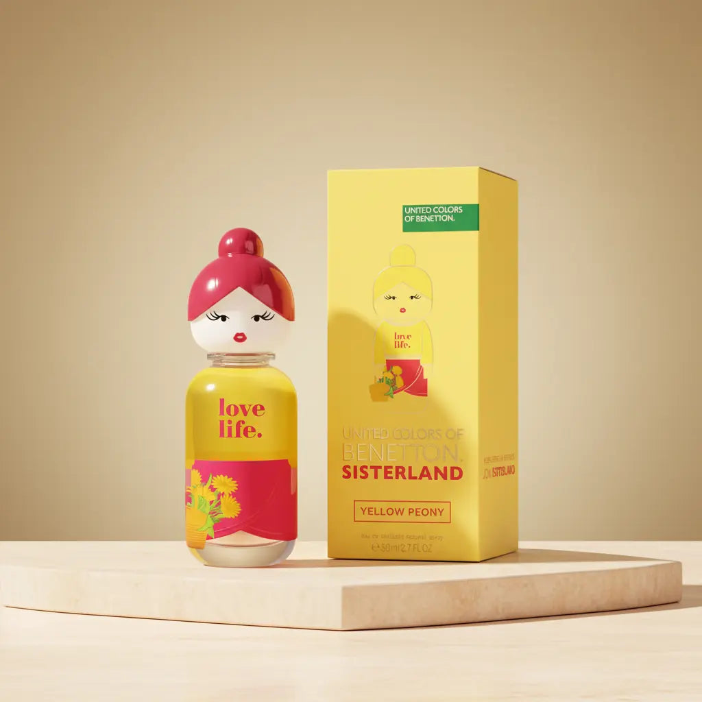 Sisterland Yellow Peony Eau de Toilette Feminino - Benetton