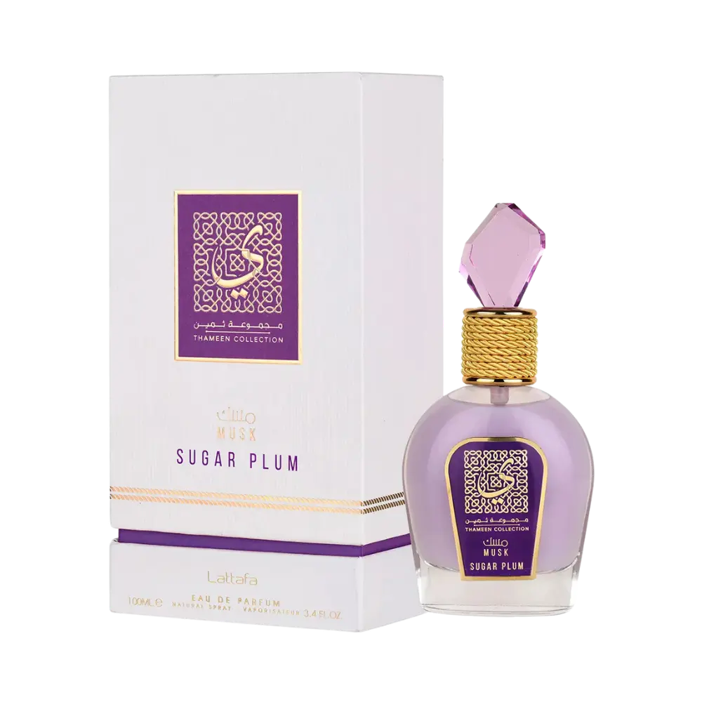 Musk Sugar Plum Thameen Collection Eau de Parfum Feminino - Lattafa