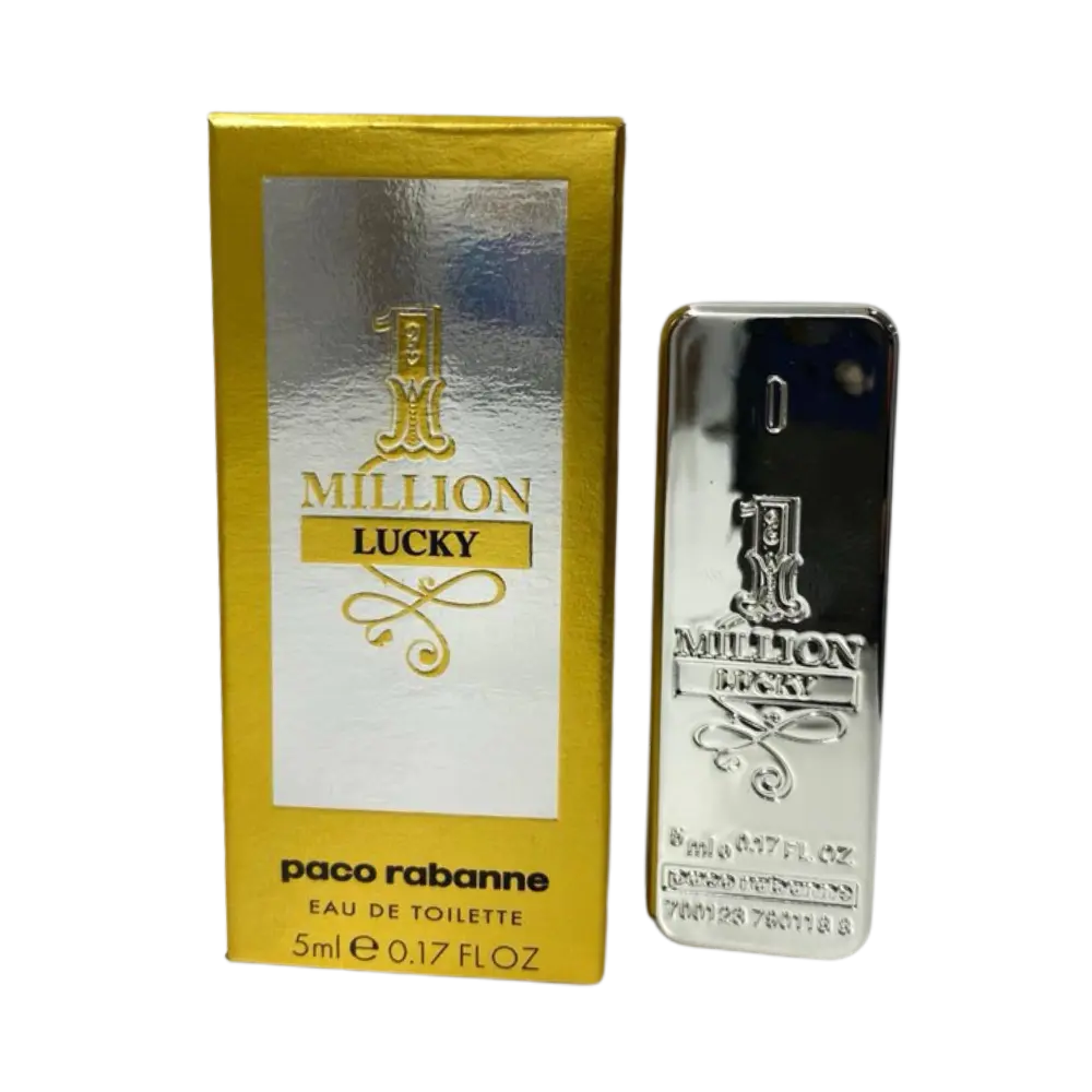 1 Million Lucky Eau de Toilette Miniatura Masculina - Paco Rabanne