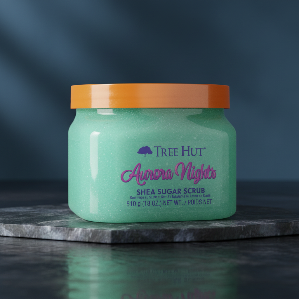 Aurora Nights Shea Sugar Scrub Esfoliante Corporal - Tree Hut
