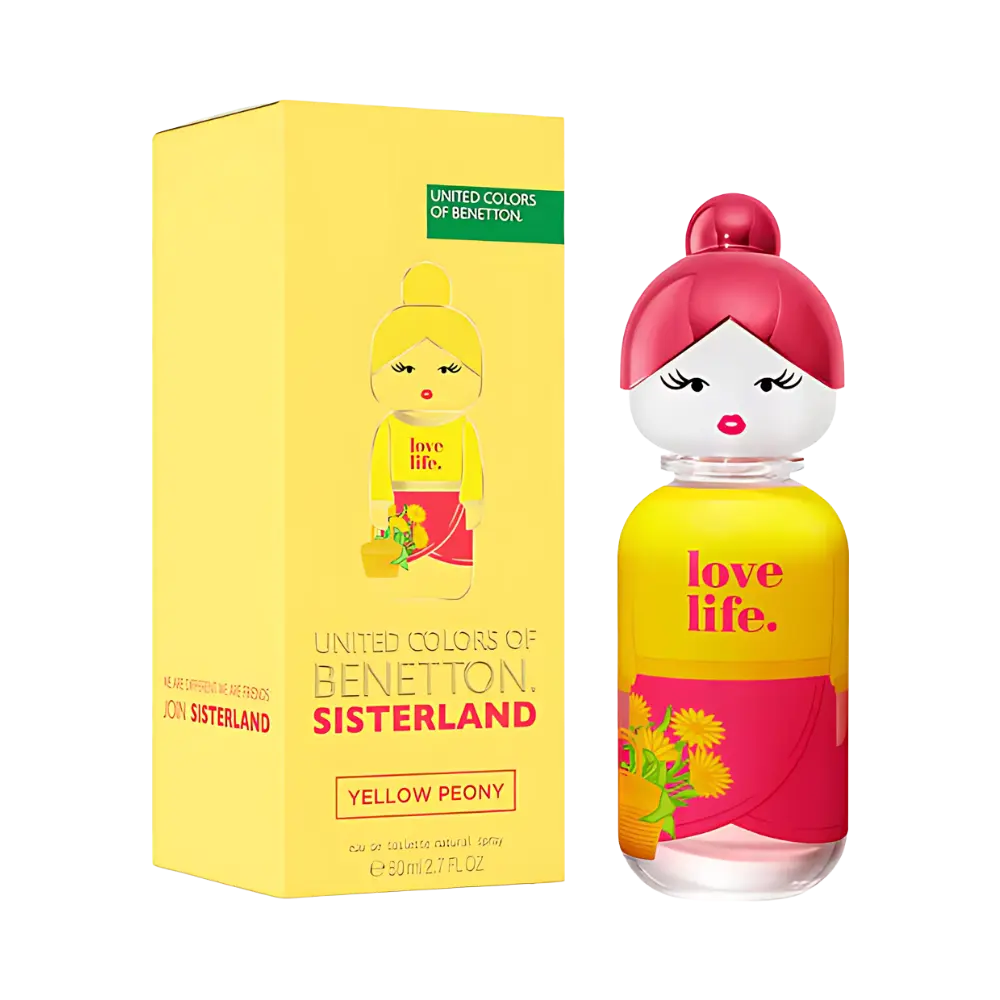 Sisterland Yellow Peony Eau de Toilette Feminino - Benetton