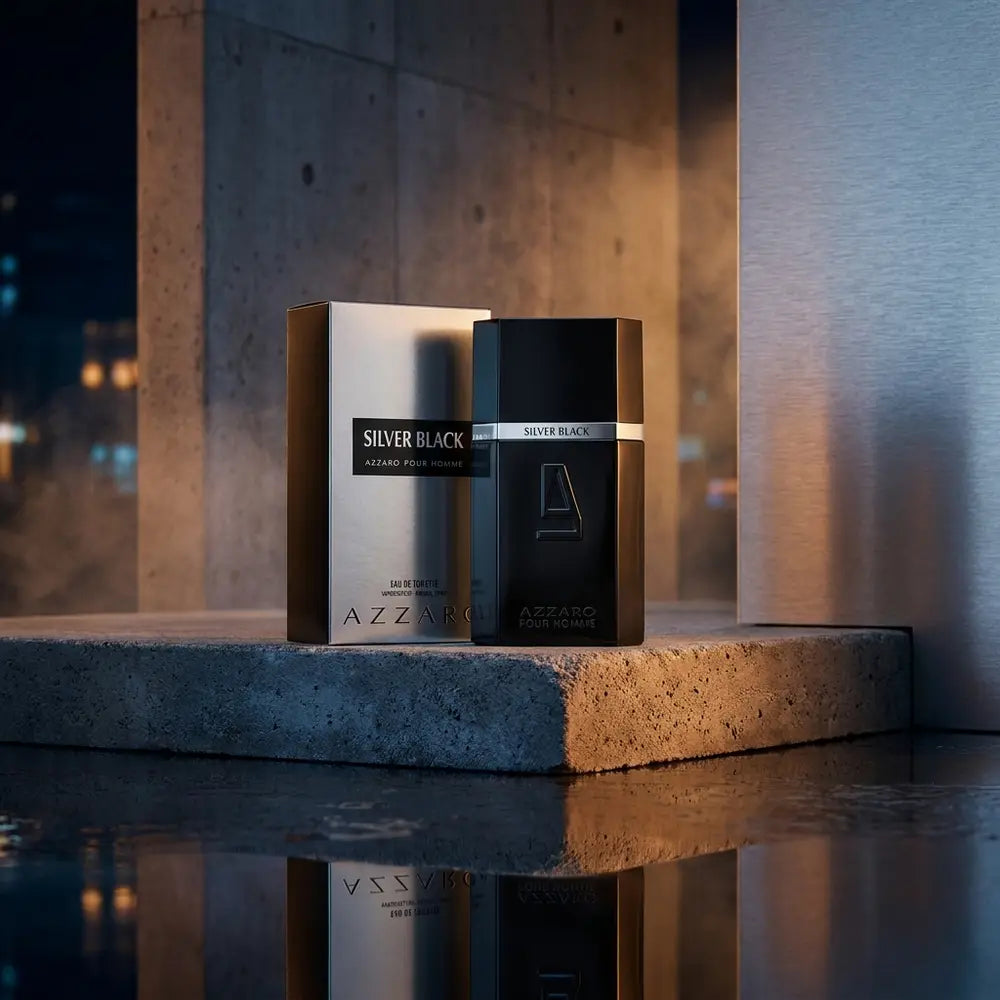 Azzaro Silver Black Eau de Toilette Masculino - Azzaro