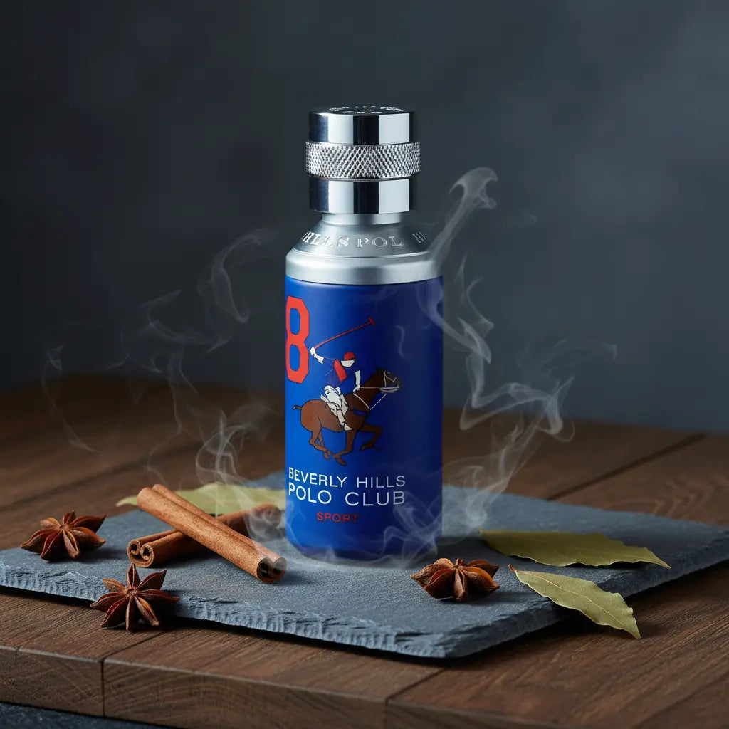 Beverly Hills Polo Club Sport 8 Eau de Toilette Masculino - Beverly Hills Polo Club