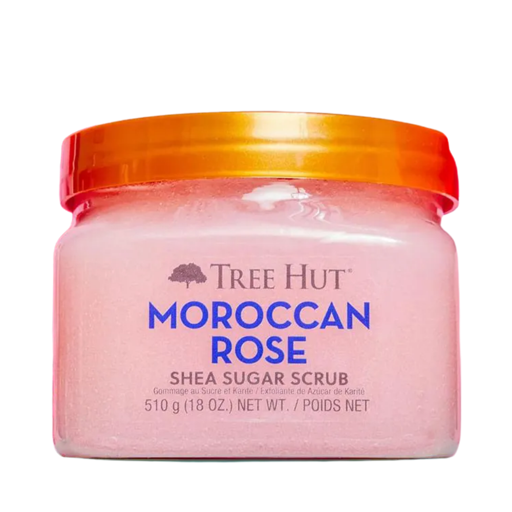 Moroccan Rose Shea Sugar Scrub Esfoliante Corporal - Tree Hut