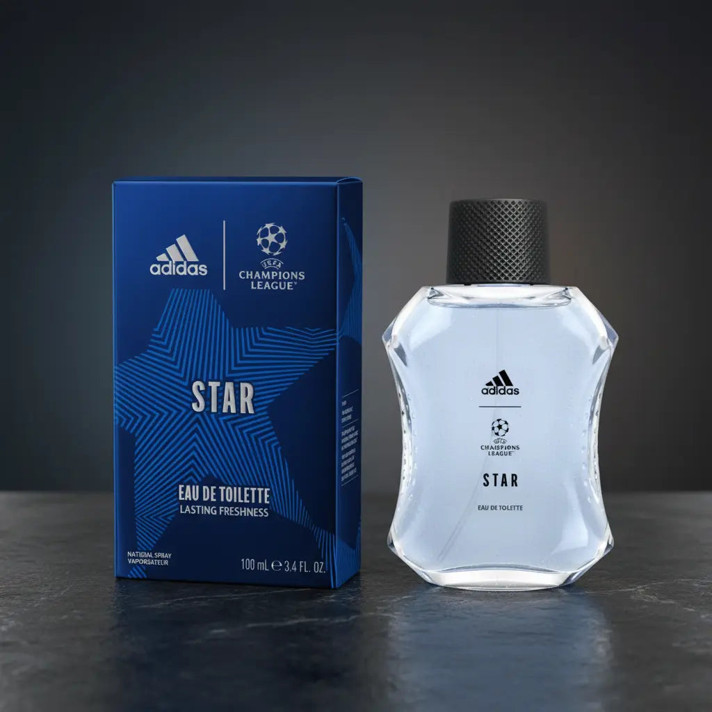 Adidas UEFA Star Edition Eau de Toilette Masculino - Adidas