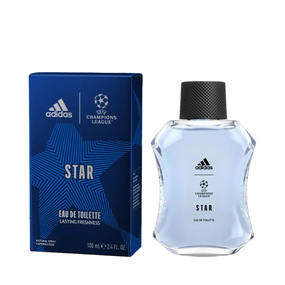 Adidas UEFA Star Edition Eau de Toilette Masculino - Adidas