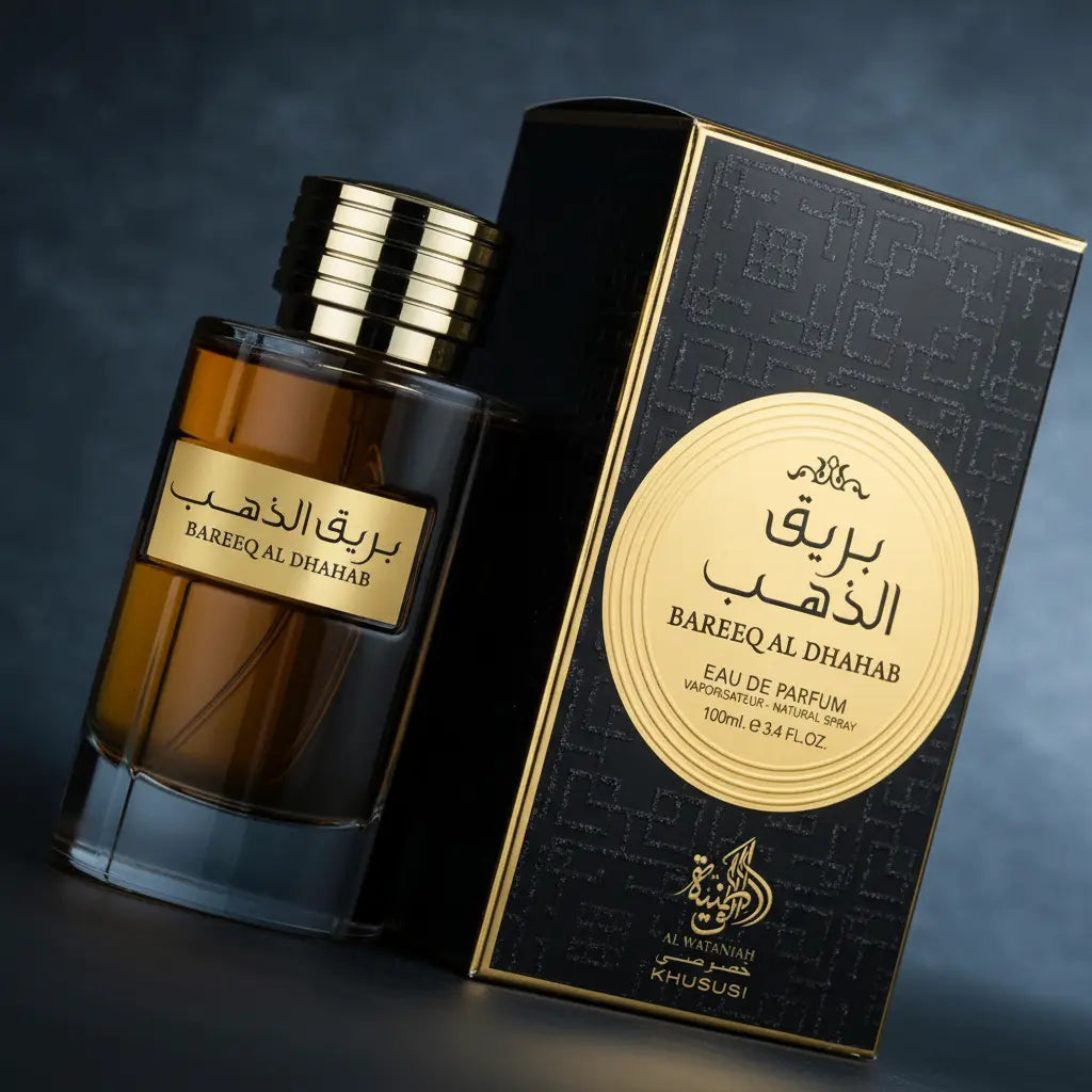 Bareeq Al Dhahab Eau de Parfum Masculino - Al Wataniah