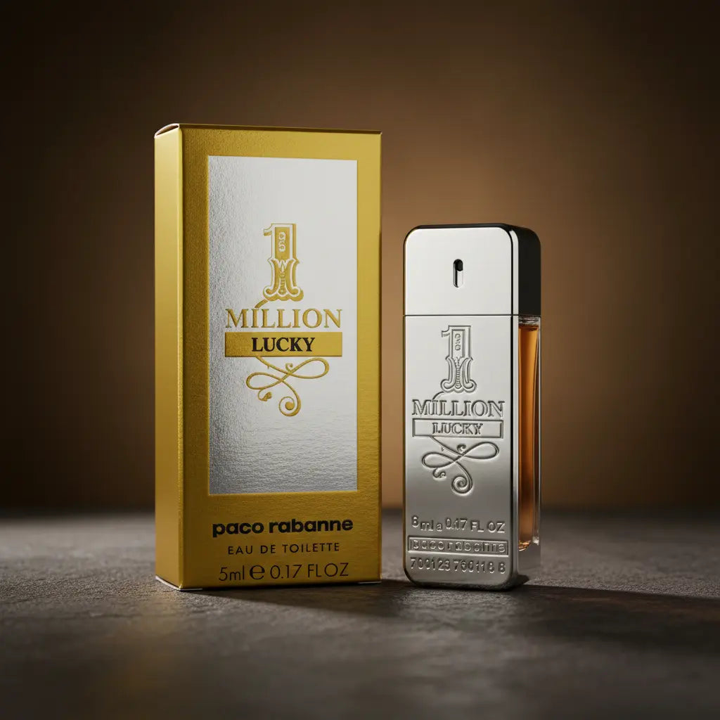 1 Million Lucky Eau de Toilette Miniatura Masculina - Paco Rabanne