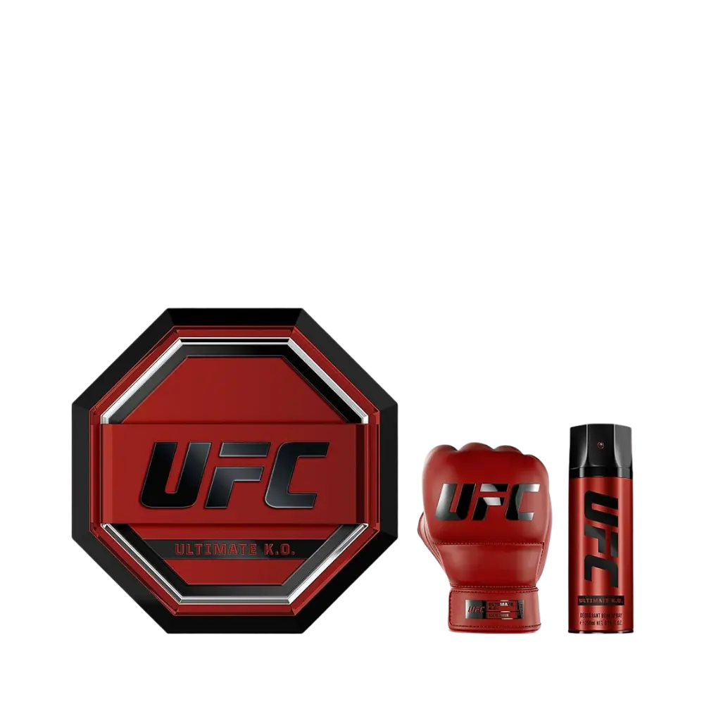 Kit Ufc Ultimate K.O. Eau de Parfum e Body Spray Masculino - Ufc
