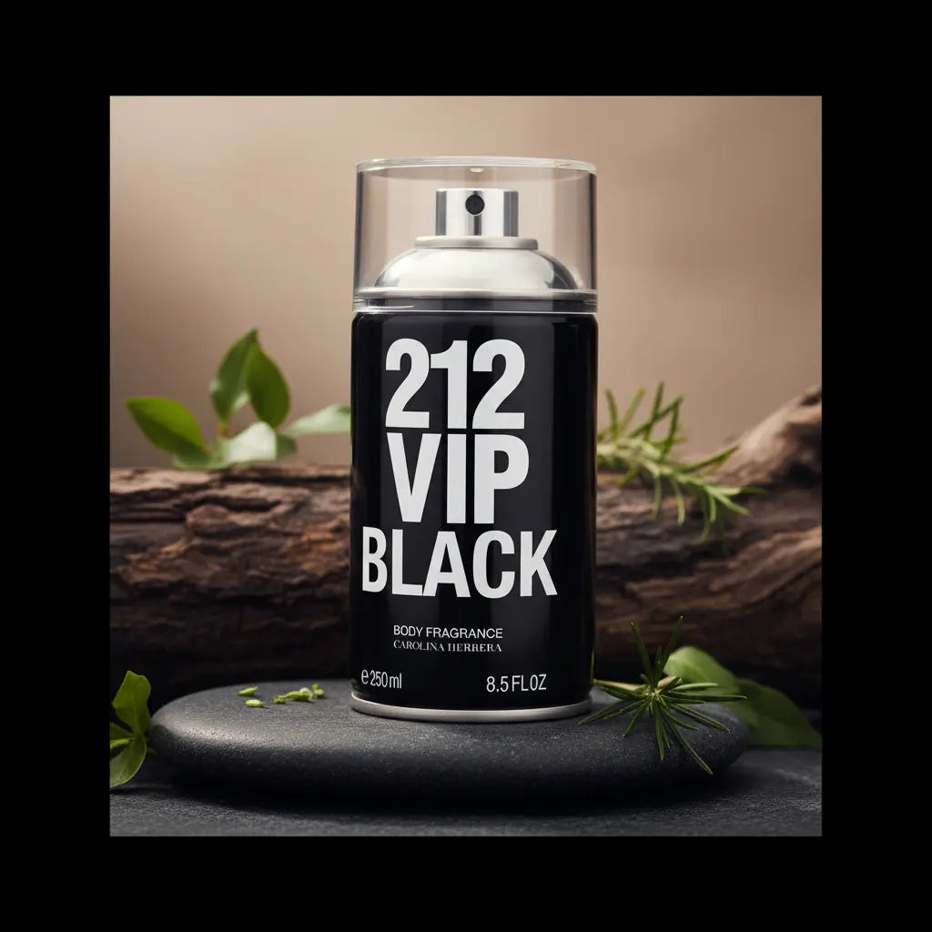 212 Vip Men Black Body Spray - Carolina Herrera