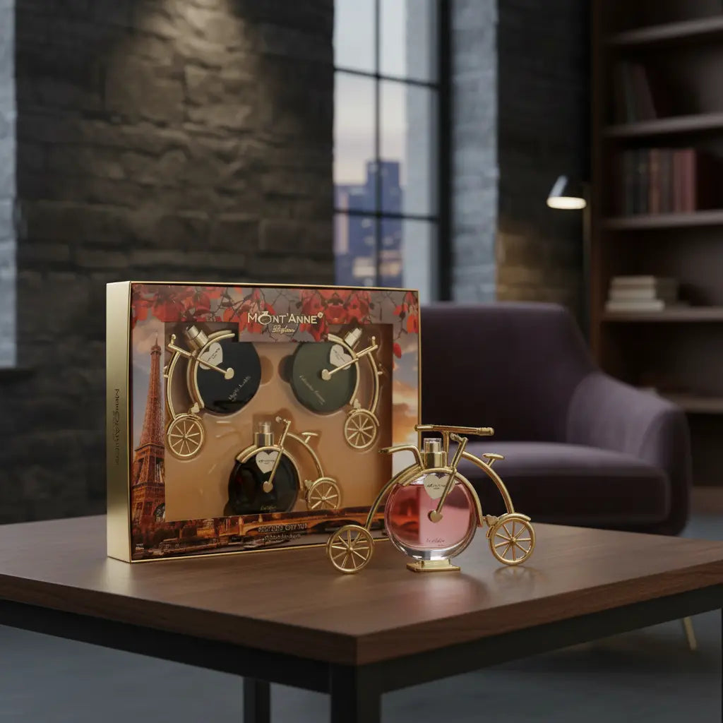Kit Black Sight Luxe + Odoratus Femme Luxe + Ocupletis Luxe Eau de Parfum Feminino - Mont’Anne Parfums