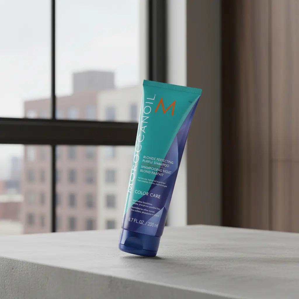 Blonde Perfecting Purple Shampoo 200ml - Moroccanoil