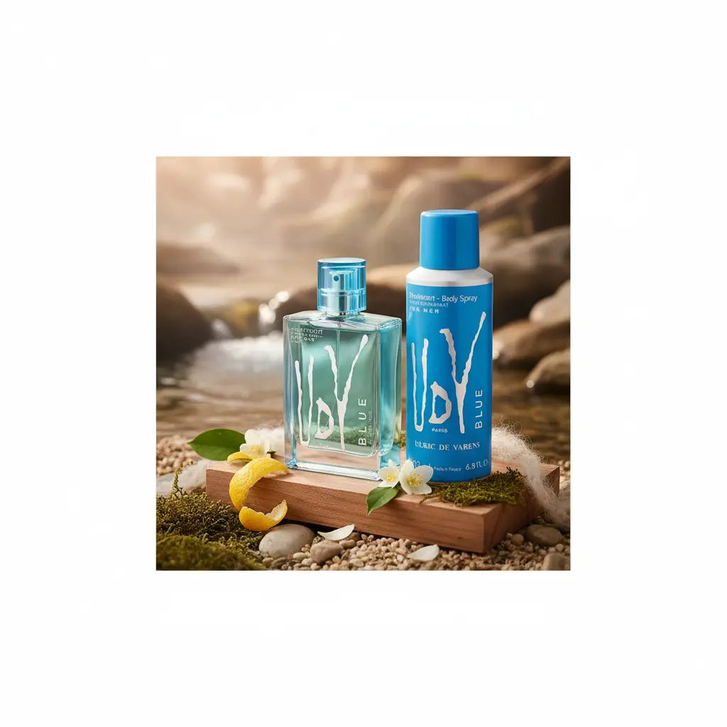 Kit UDV Blue Masculino (Eau de Toilette 100 ml + Desodorante 200 ml) - Ulric de Varens