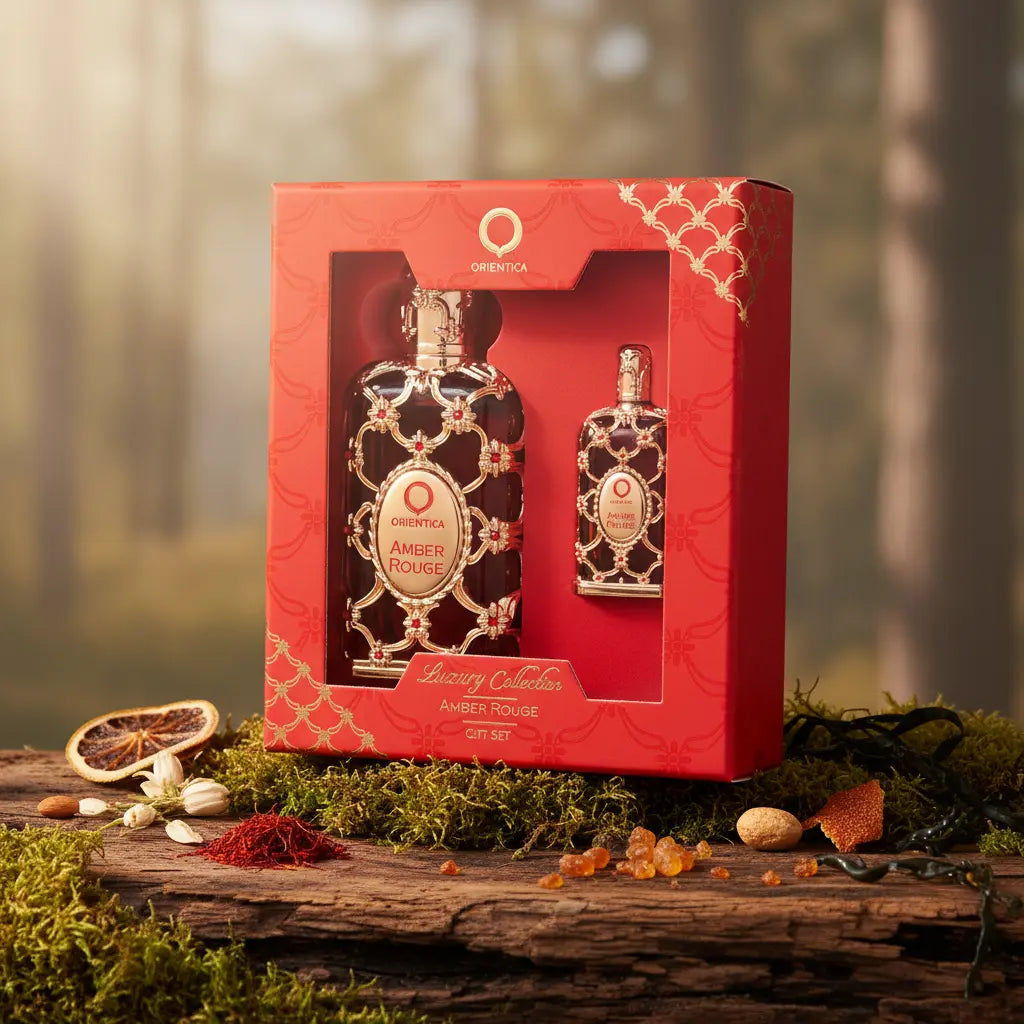 Kit Orientica Luxury Collection Amber Rouge Eau de Parfum Unissex - Orientica