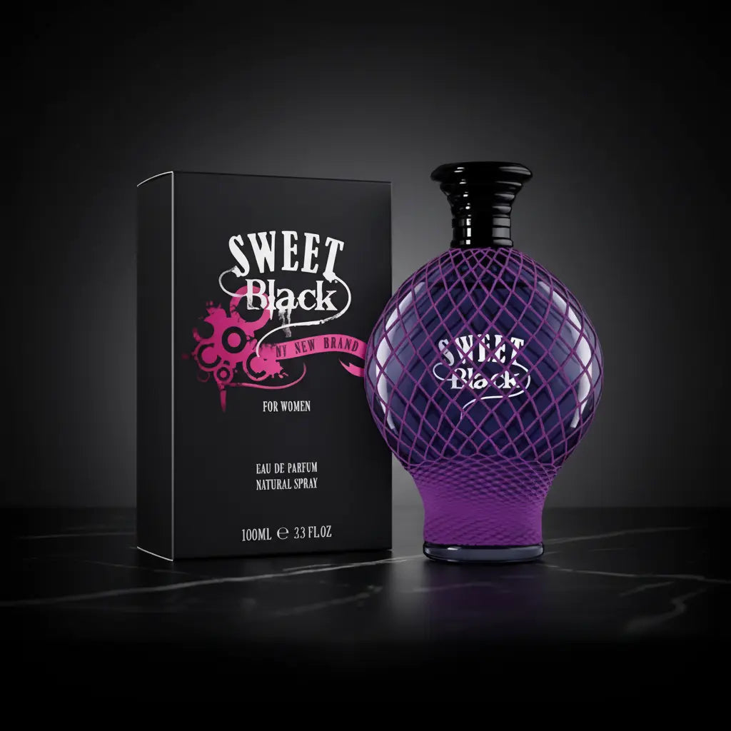 Sweet Black For Women Eau de Parfum Feminino - New Brand