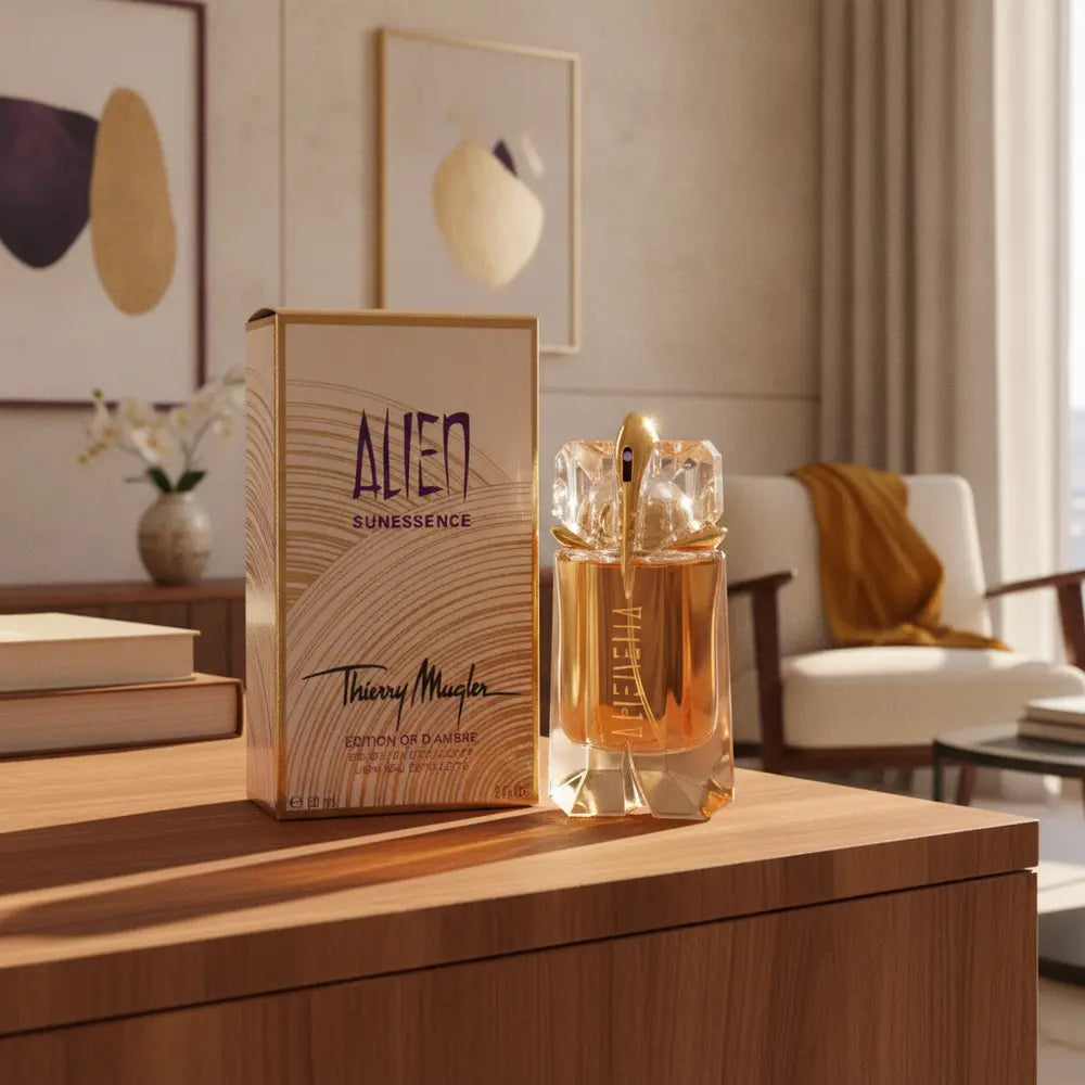 Alien Sunessence Édition Or d’Ambre Eau de Toilette Légère Feminino - Mugler