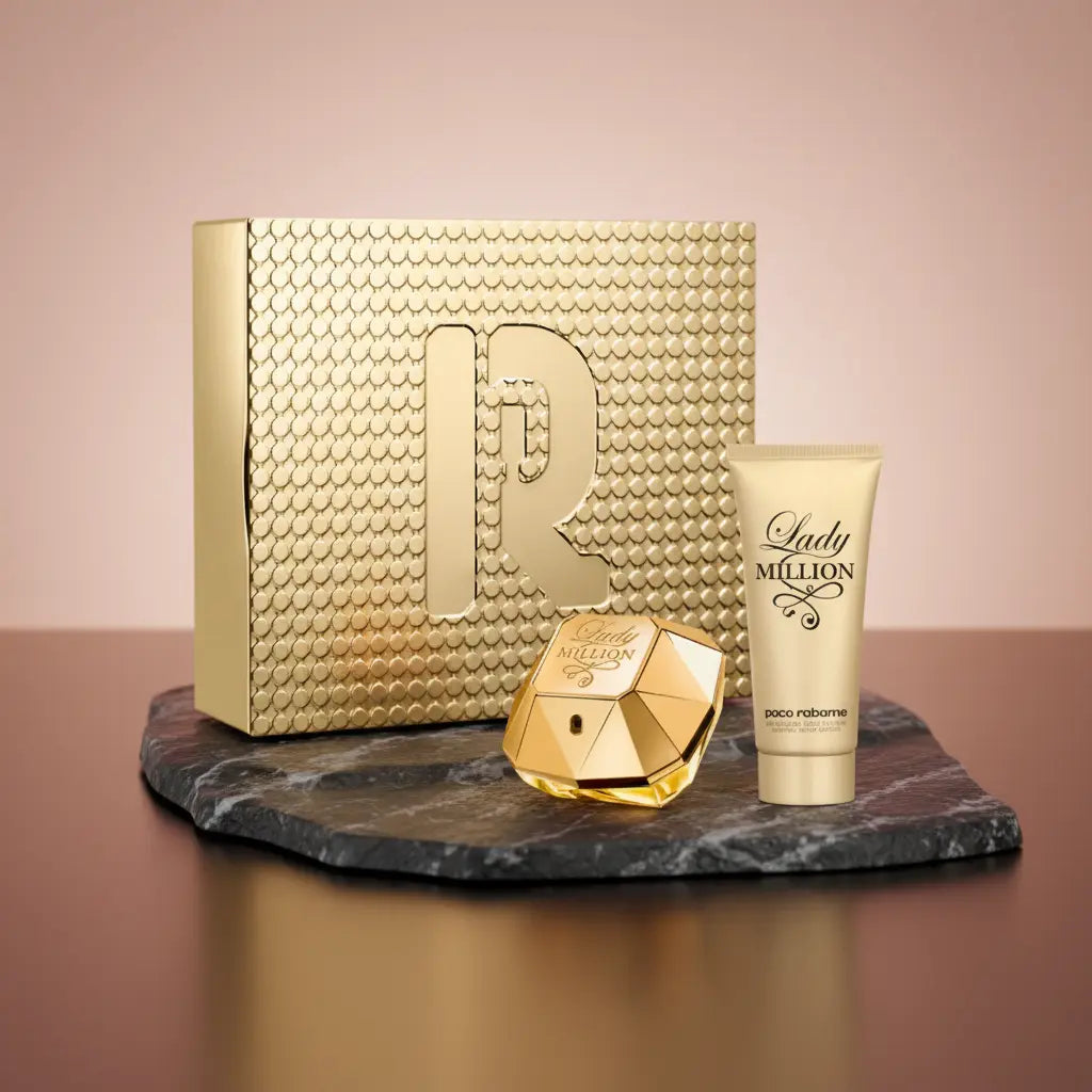 Kit Lady Million Eau de Parfum Feminino e Loção Corporal - Paco Rabanne