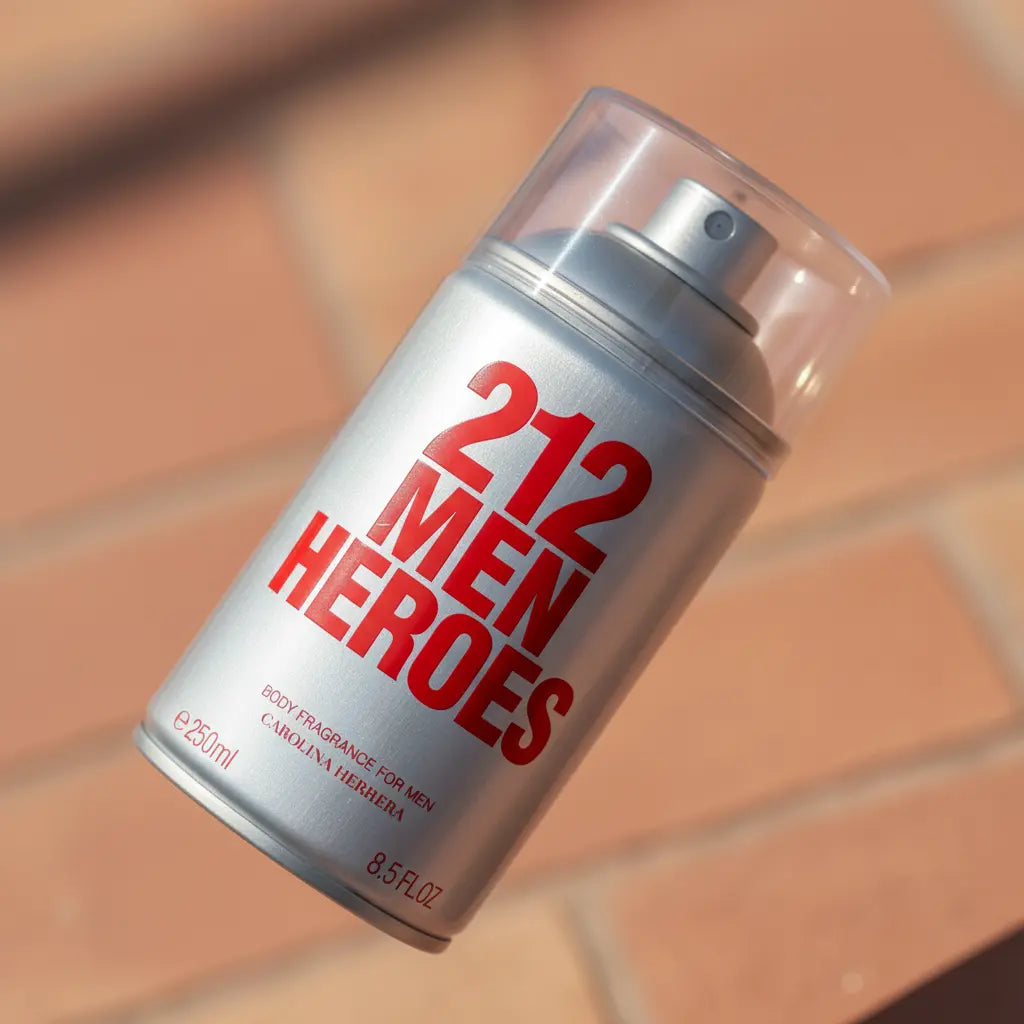 212 MEN Heroes Body Spray Masculino - Carolina Herrera