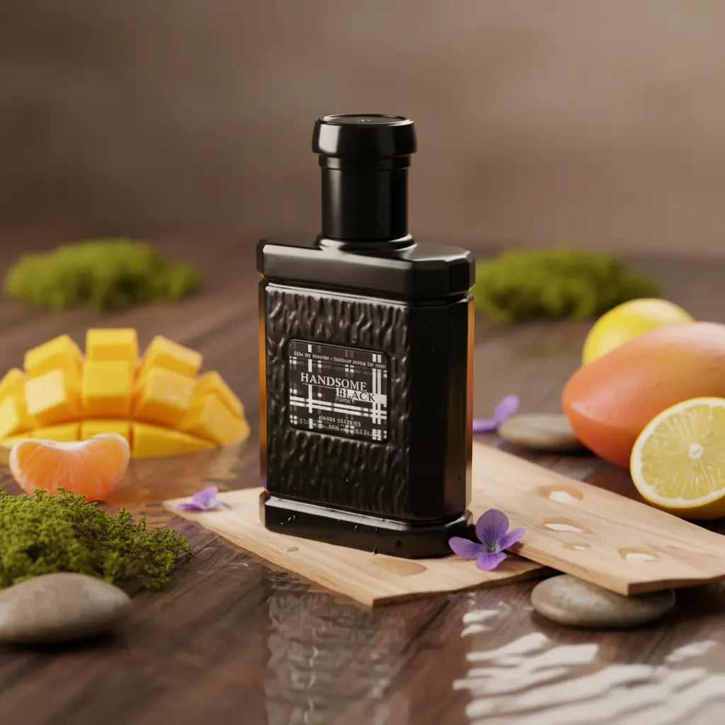 Handsome Black For Men Eau de Toilette Masculino - Paris Elysees