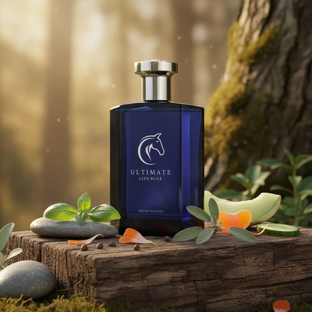 Ultimate Life Blue Eau de Toilette Masculino - Linn Young