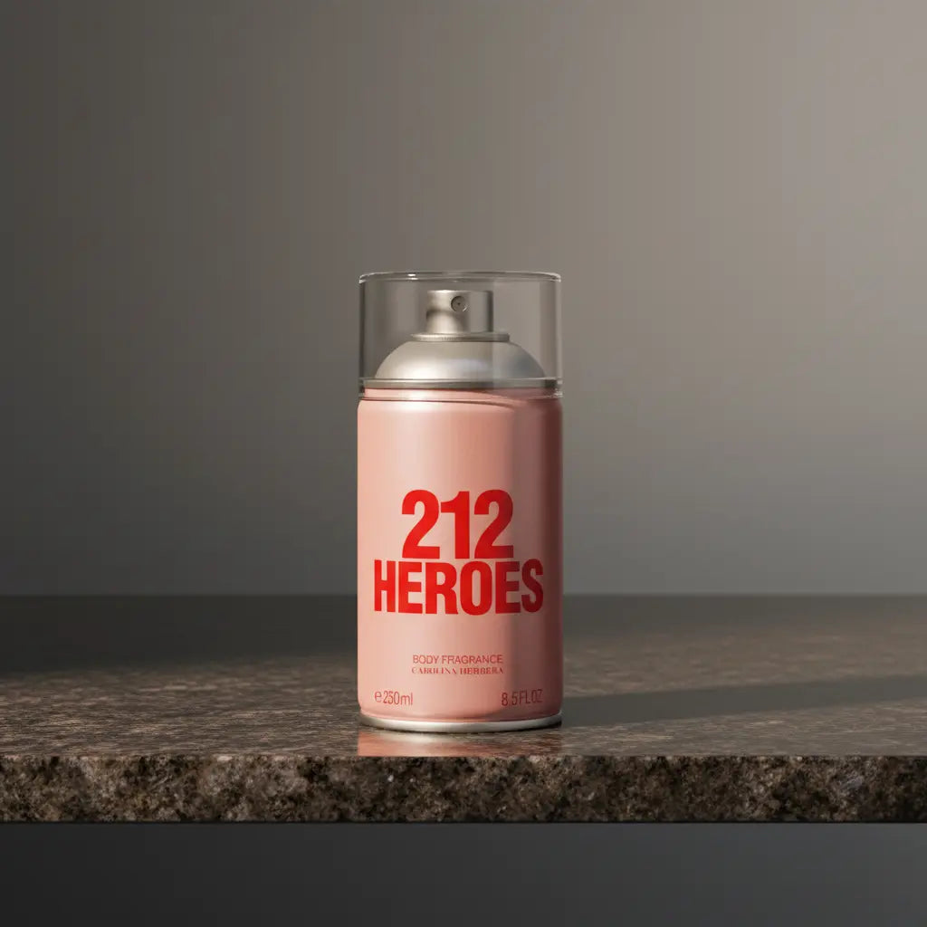 212 Heroes Body Spray Feminino - Carolina Herrera