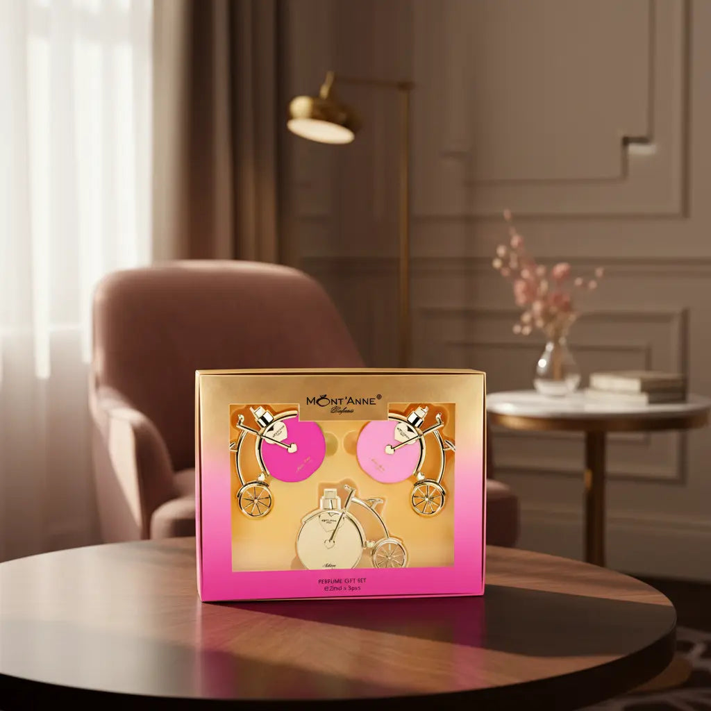 Kit Miss You Luxe + Miss You Glamour + Adieu Luxe de Perfumes Femininos - Mont'Anne Parfums