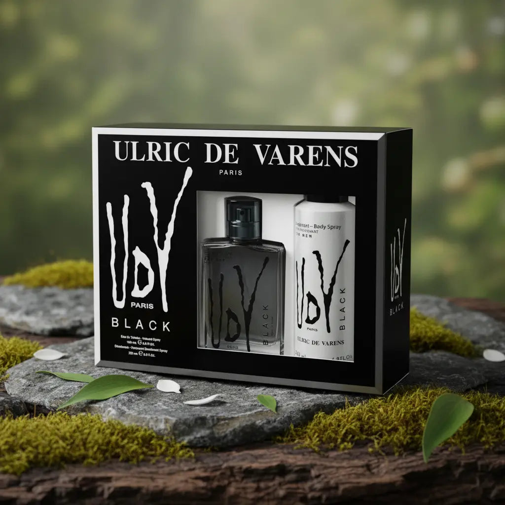 Kit UDV Black Eau de Toilette 100ml e Desodorante 200ml Masculino - Ulric de Varens