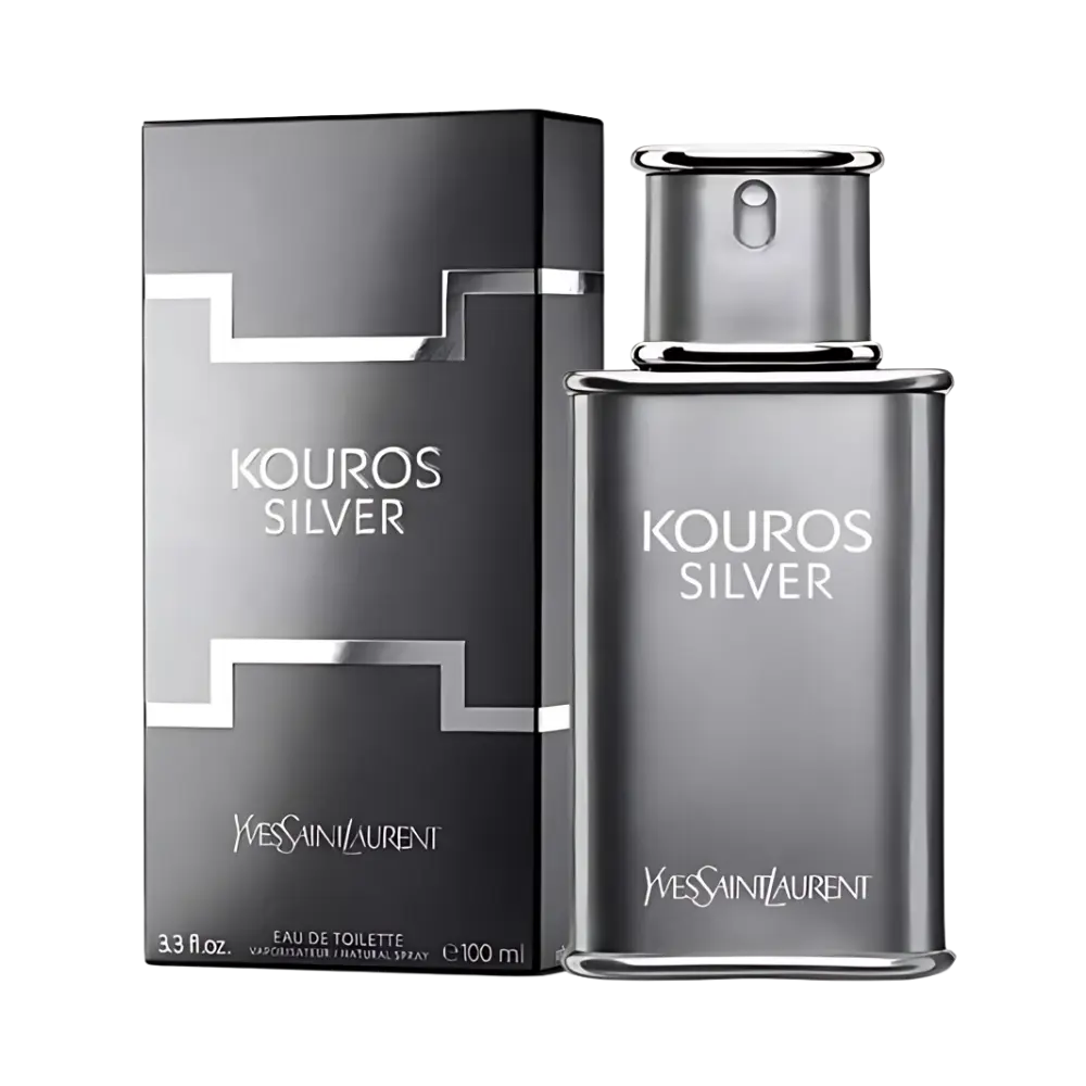 Kouros Silver Eau de Toilette Masculino - Yves Saint Laurent